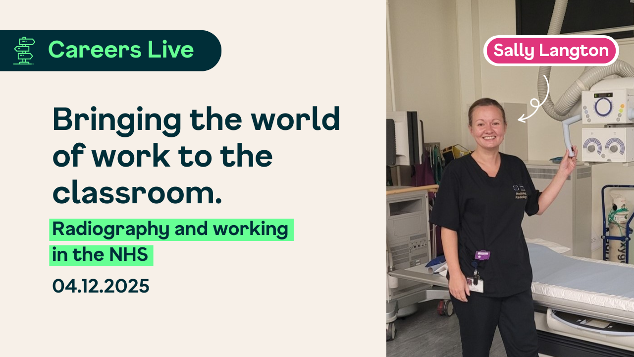 Careers Live: Bringing the world of work to the classroom
